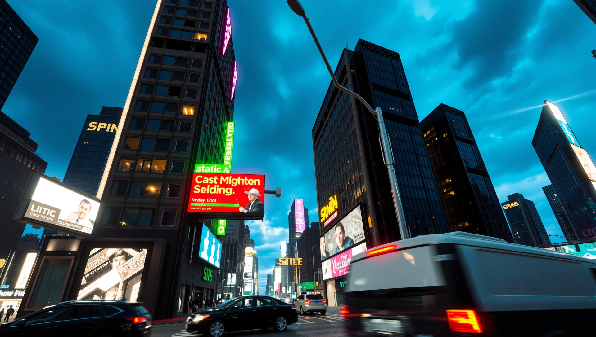 Neon Nexus Concept Art